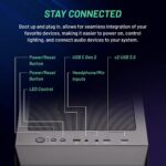 Skytech Gaming Nebula Gaming PC, Intel i5 14400F 2.5GHz, NVIDIA RTX 5060, 1TB NVMe SSD, 16GB DDR5 RAM 6000, 650W Gold PSU, Wi-Fi, Win 11, Desktop - Image 9