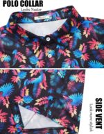 EISHOPEER Men's Polo Shirts Short Sleeve Moisture Wicking Quick Dry Athletic Shirt Fashion Golf Shirts - Image 6