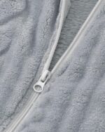 Saeaby Newborn Baby Girl Boy Clothes Fall Winter Infant Long Sleeve Fleece Jumpsuit Romper Hooded Baby Snowsuit Bear Outfit - Image 6