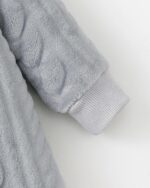 Saeaby Newborn Baby Girl Boy Clothes Fall Winter Infant Long Sleeve Fleece Jumpsuit Romper Hooded Baby Snowsuit Bear Outfit - Image 7