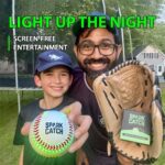 SPARK CATCH Light Up Baseball, Glow in The Dark Baseball, Sports Gear Accessories Gifts for Boys 8 9 10 11 12 13 14 15 Years Old, Kids Teens All Ages Gift Ideas - Image 6