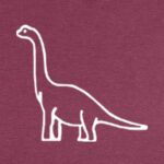 YITAN Women Cute Tops Dinosaur Graphic Tee Shirts - Image 4