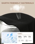 BAMBOO COOL Women's Thongs Seamless Moisture-Wicking Breathable Underwear High Stretchy Mid Waisted Panties Tagless 6 Pack - Image 4