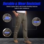 Jessie Kidden Men's Flex Stretch Tactical Pants, Water Resistant Ripstop Cargo Pants Lightweight BDU Outdoor Work Hiking - Image 7