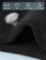 Airacker Athletic Socks Sport Running Calf Socks Performance Cushioned Breathable Crew Socks for Men Women(6 Pairs) - Image 3