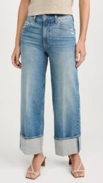 PAIGE Women's Sasha Ankle Wide Cuff Jeans - Image 3