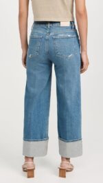 PAIGE Women's Sasha Ankle Wide Cuff Jeans - Image 4