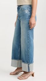 PAIGE Women's Sasha Ankle Wide Cuff Jeans - Image 5