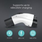 Lectron Tesla to J1772 EV Charging Adapter – NACS Converter, 48 Amp & 250V, Compatible with Tesla High Powered Connectors, Destination Chargers & Mobile Connectors for J1772 Electric Vehicles - Image 5