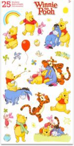 Winnie the Pooh Pen Set - 10 Color in One Ballpoint Pen Winnie the Pooh Gift Bundle Plus Stickers | Disney Stationery for Kids - Image 5