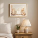 Framed Minimalist Christian Wall Art, Neutral Beige Last Supper Canvas Print, Modern Jesus and Disciples Biblical Artwork for Dining Room, Bedroom, or Prayer Space, 12x16 Inch - Image 6