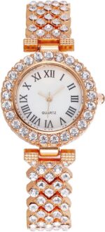 Women Diamond Watchs Luxury Fashion Ladies Bangle Bracelet Set Wrist Watch Female Dress Watch - Image 3