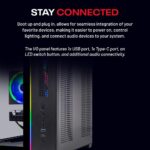 Skytech Gaming Crystal Gaming PC, AMD Ryzen 5 5500 3.6GHz, NVIDIA RTX 5060, 1TB NVMe SSD, 16GB DDR4 RAM 3200, 650W Gold PSU, Wi-Fi, Win 11, Gaming Desktop - Image 8