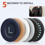 Replacement Earpads Cushions for Bose 700 (NC700) Wireless Headphones, Ear Cushions Headset Earpads Ear Cups Cover Repair Parts with Softer Protein Leather (Midnight Blue) - Image 5