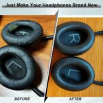 Replacement Earpads Cushions for Bose 700 (NC700) Wireless Headphones, Ear Cushions Headset Earpads Ear Cups Cover Repair Parts with Softer Protein Leather (Midnight Blue) - Image 8