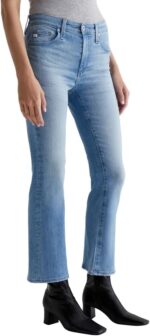 AG Jeans Women's Farrah Mid Rise Crop Boot Jean - Image 4