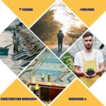 RainRider Rain Suits for Men Women Waterproof Fishing Rain Jacket Bib Pants Lightweight Reflective 3-Piece Rain Gear - Image 8