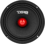 DS18 PRO-GM6.4B Loudspeaker - 6.5", Midrange, Red Aluminum Bullet, 480W Max, 140W RMS, 4 Ohms - Premium Quality Audio Door Speakers for Car or Truck Stereo Sound System (1 Speaker) - Image 4