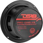 DS18 PRO-GM6.4B Loudspeaker - 6.5", Midrange, Red Aluminum Bullet, 480W Max, 140W RMS, 4 Ohms - Premium Quality Audio Door Speakers for Car or Truck Stereo Sound System (1 Speaker) - Image 5
