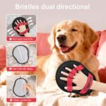Bifobar Pet Hair Removal Glove - Magic Brush Electrostatic Mitt for Dogs & Cats, Reusable Grooming Gloves - Dog Hair Remover Tool with 5-Finger Design for Couch, Carpet, Furniture, Laundry & Clothing - Image 4