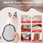 Bifobar Pet Hair Removal Glove - Magic Brush Electrostatic Mitt for Dogs & Cats, Reusable Grooming Gloves - Dog Hair Remover Tool with 5-Finger Design for Couch, Carpet, Furniture, Laundry & Clothing - Image 5