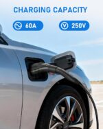 FTSLVHI for Tesla to J1772 Adapter, NACS to J1772 EV Charging Adapter with Light Indicator, SGS Safety Certified Max 60A 250V, Compatible with Tesla Wall/Mobile/Destination Chargers - Image 3