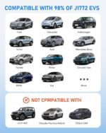 FTSLVHI for Tesla to J1772 Adapter, NACS to J1772 EV Charging Adapter with Light Indicator, SGS Safety Certified Max 60A 250V, Compatible with Tesla Wall/Mobile/Destination Chargers - Image 5