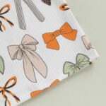 Toddler Baby Girl Summer Clothes Sleeveless Spaghetti Straps Dress Bow Print Cami Dress Slim Fit Dresses - Image 7