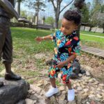 HINTINA Toddler Infant Baby Boy Shorts Set Hawaiian Outfits Short Sleeve leaf Floral Flower Shirt Summer Clothes Set Suit - Image 5