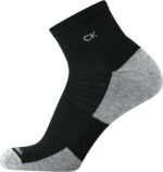 Calvin Klein Mens Quarter Socks - 6 Pack Cushioned Mini Crew Athletic Socks for Men, Ideal for Running, Sport, and Hiking - Image 7