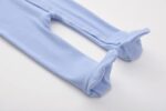 ACESTAR Newborn Baby Footed Pajamas with Mitten Cuffs - Cotton Snap-Up Baby Sleepers for Sleep and Play Footies 0-12 Months - Image 8