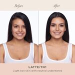 PÜR MINERALS 4-in-1 Love Your Selfie Foundation & Concealer - Longwear Full Coverage Liquid Makeup Foundation with Hydrating Blend for Refined-Looking, Natural Beauty Glow, Skin Texture & Tone - Image 4