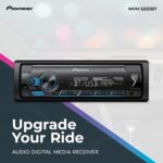 Pioneer MVH-S322BT Bluetooth Car Stereo with USB/AUX Inputs, Smartphone Connectivity, Pioneer Smart Snyc, and Hands-Free Calling for Enhanced in-Car Audio Experience - Image 3