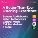 Pioneer MVH-S322BT Bluetooth Car Stereo with USB/AUX Inputs, Smartphone Connectivity, Pioneer Smart Snyc, and Hands-Free Calling for Enhanced in-Car Audio Experience - Image 6