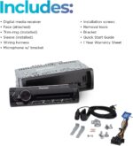 Pioneer MVH-S322BT Bluetooth Car Stereo with USB/AUX Inputs, Smartphone Connectivity, Pioneer Smart Snyc, and Hands-Free Calling for Enhanced in-Car Audio Experience - Image 8