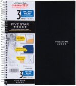 Five Star 06210 Wirebound 3-Subject Notebook, College Rule, 11 x 8 1/2, 150 Sheets, Assorted - Image 11