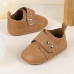 HsdsBebe Baby Boys Girls Oxford Shoes PU Leather Soft Rubber Sole Sneakers Anti-Slip Toddler Ankle Boots Infant Walking Shoes Moccasins - Image 5
