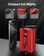BESTEK Power Inverter DC 12V to AC 110V - 300W Car Plug Adapter Outlet with 4.8A Dual USB Fast Charging Port - Car Charger Cigarette Lighter Adapter for Phone, Laptop on Road Trip - Aluminum Housing - Image 5