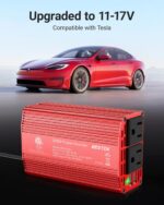 BESTEK Power Inverter DC 12V to AC 110V - 300W Car Plug Adapter Outlet with 4.8A Dual USB Fast Charging Port - Car Charger Cigarette Lighter Adapter for Phone, Laptop on Road Trip - Aluminum Housing - Image 7