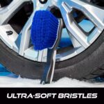 VIKING Wheel Brush for Rims, Cleaning Brush for Tires, Grey, 10.3 x 3.3 x 3.8 Inch - Image 5