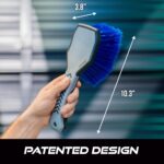 VIKING Wheel Brush for Rims, Cleaning Brush for Tires, Grey, 10.3 x 3.3 x 3.8 Inch - Image 7