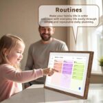 15.6 Inch Digital Calendar Chore Chart with Touchscreen - Full HD Interactive Display, Wall & Desk Mountable Family Planner, to-Do List & Meal Planner, Digital Picture Frame for Gifts for Women Mom - Image 8