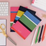 kate spade new york Soft Cover Triple Notebook Set, 3-Pack Lined Travel Journals with 80 Pages Per Book, Sunny Day Stripe - Image 8