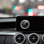 YOUNGFLY Mini Car Clock Stick on Dashboard Luminous Tiny Vent Analog Small Pocket Decorations Motorcycle Clock Watch for Bike Boat Motorcycle Home Vehicle (Black, Blue) - Image 10