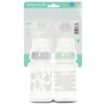 Disney Baby Bottles and Pacifiers Set – 2 Hourglass-Shaped 11oz Bottles + 2 Orthodontic Pacifiers – Officially Licensed Mickey, Minnie, Pooh & Dumbo Designs – BPA-Free Feeding Gift Set - Image 8