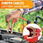 Emergency Car Tool Kit Roadside Assistance Tool Kit, Vehicle Safety Tool with Headlamp, Gloves and Jumper Cable Kit, Essential Car Accessories for Men, Women - Image 4