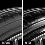 Turtle Wax Hybrid Solutions Graphene Acrylic Tire Shine Spray Coating, Long-Lasting Rich Black Shine, No-Sling, Water-Resistant Tire Dressing with UV and Dirt Repellent Protection, 23oz (Pack of 1) - Image 3