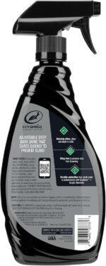 Turtle Wax Hybrid Solutions Graphene Acrylic Tire Shine Spray Coating, Long-Lasting Rich Black Shine, No-Sling, Water-Resistant Tire Dressing with UV and Dirt Repellent Protection, 23oz (Pack of 1) - Image 8