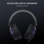 EKSA E900 Headset with Microphone for PC, PS4,PS5, Xbox - Detachable Noise Canceling Mic, 3D Surround Sound, Wired Headphone for Gaming, Computer, Laptop, 3.5MM Jack - Image 4