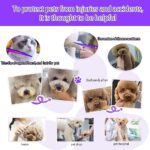 Purple Dragon Professional 7.0 inch 4PCS Pet Grooming Scissors Kit Japan Premium Steel Straight & Curved & Thinning Blade Dog Hair Cutting Shears Set with Case - Image 7